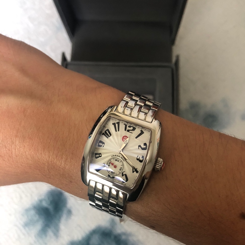 Michele Jewelry | Michele Stainless Steel Watch